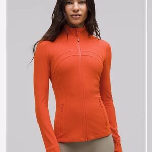 Lululemon define jacket Nulu color sunburst orange 🍊